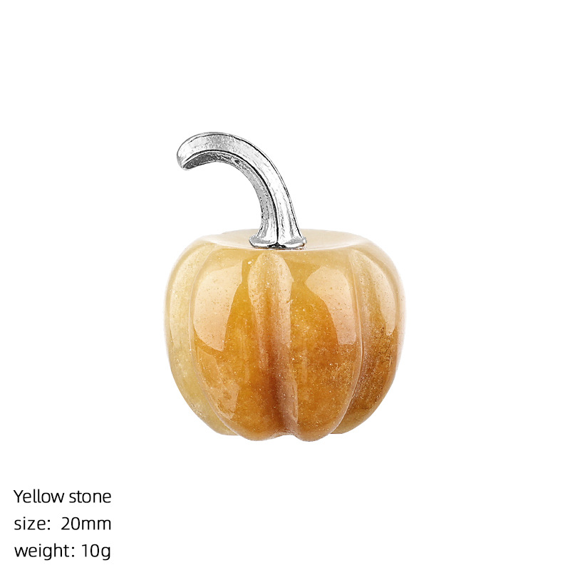 Yellow Jade Pumpkin