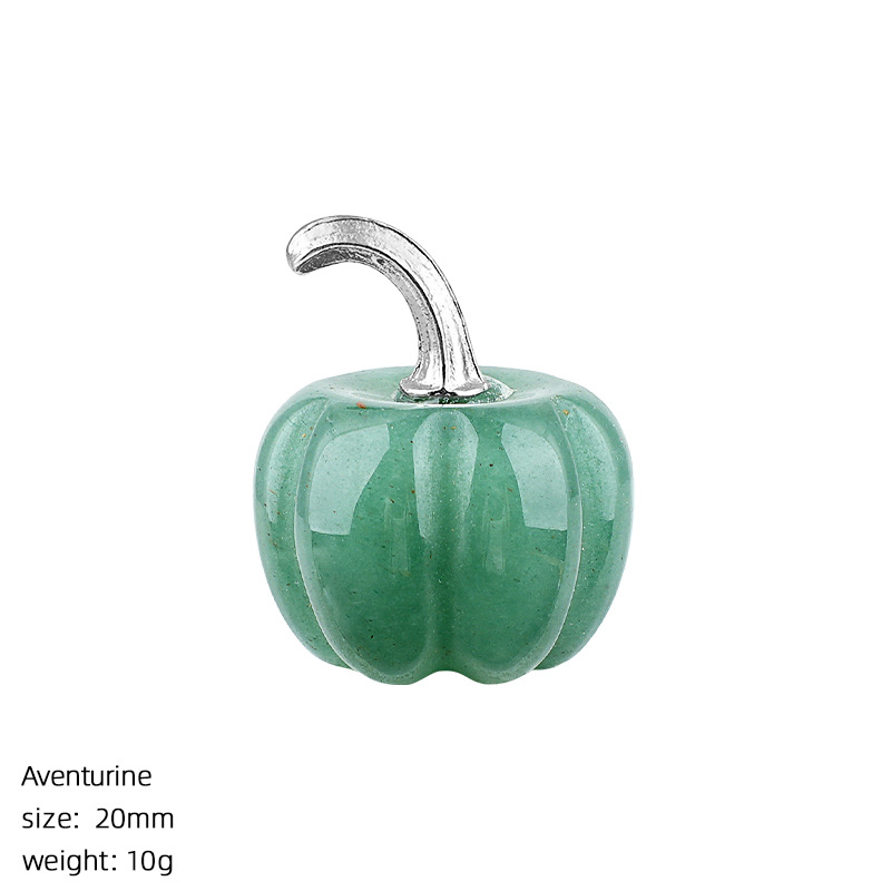 Green Aventurine Pumpkin