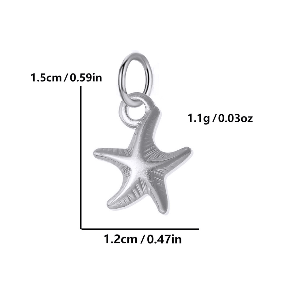 Steel color - starfish