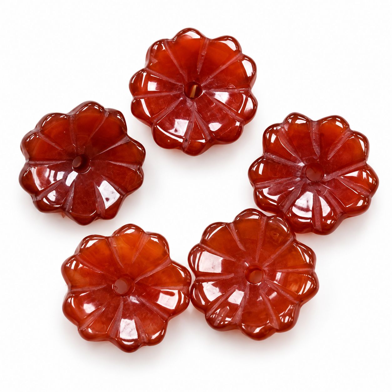 Red Agate (with color enhancement)