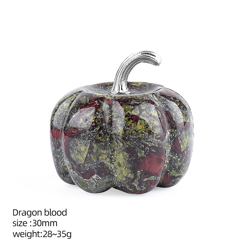 Dragon Blood Stone Pumpkin