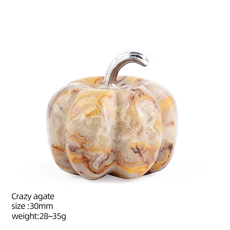 Crazy Agate Pumpkin