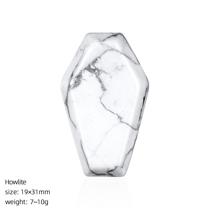 White turquoise coffin panel
