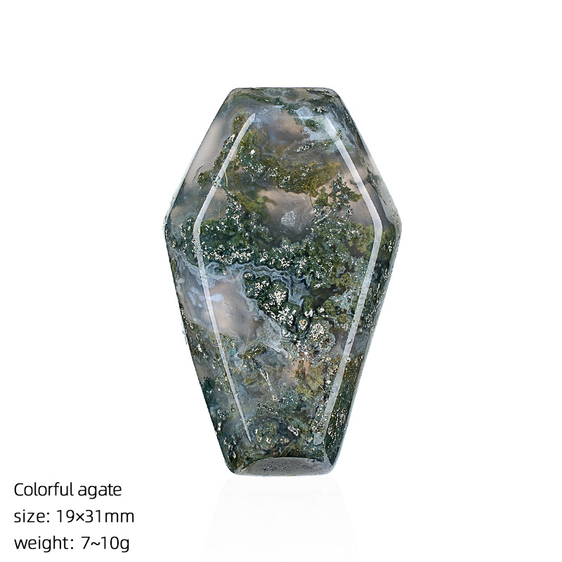 Indian agate coffin panel