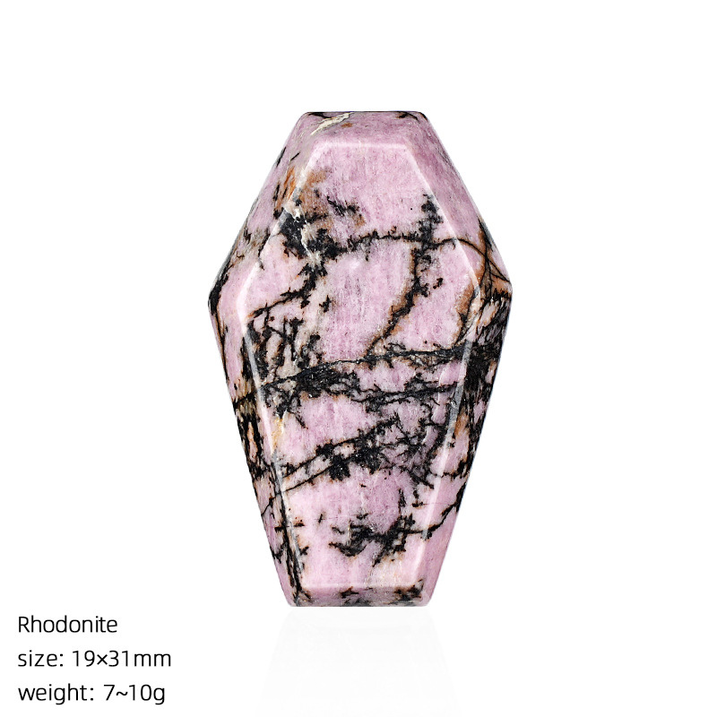 Rose Quartz Coffin Plate