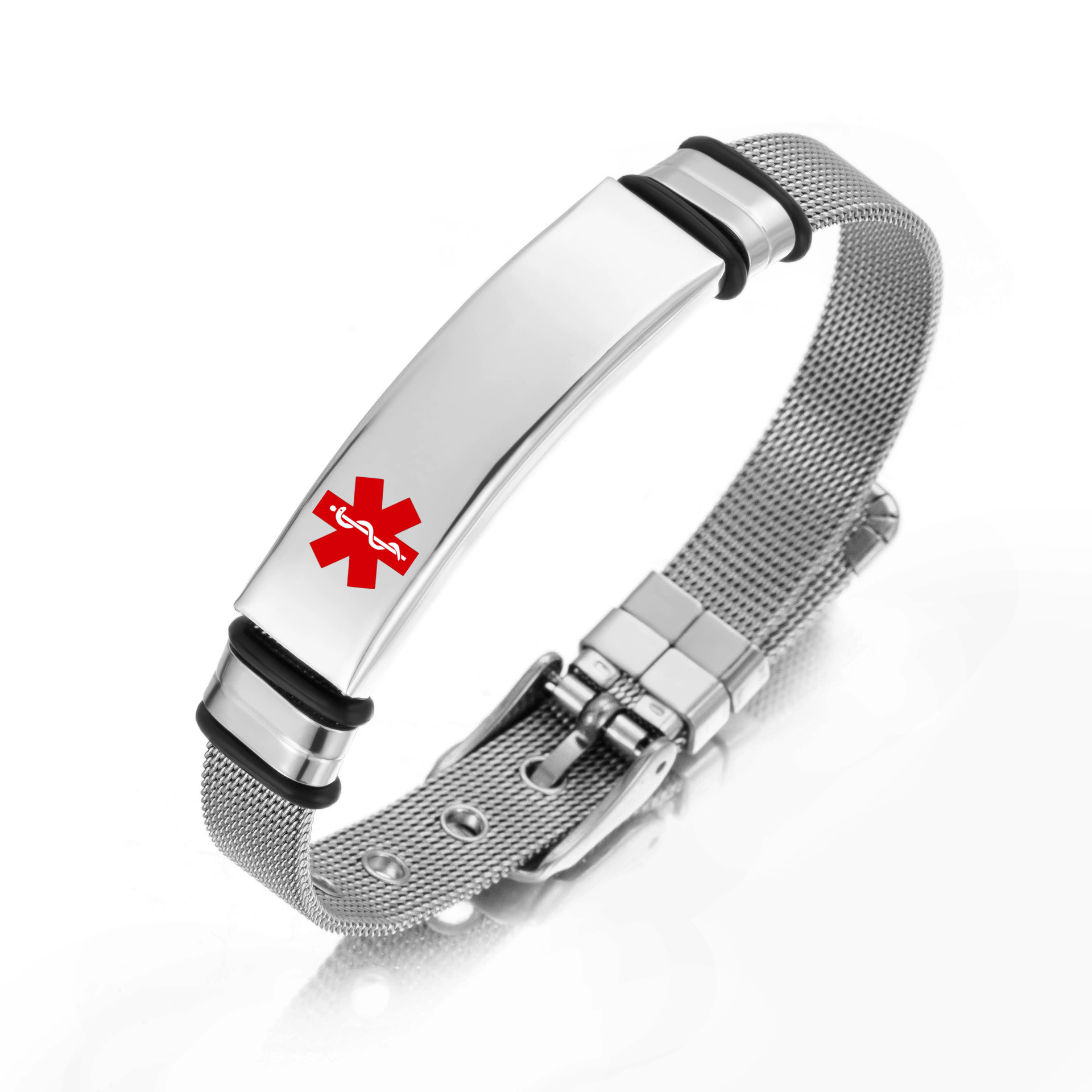 Steel color (red logo)