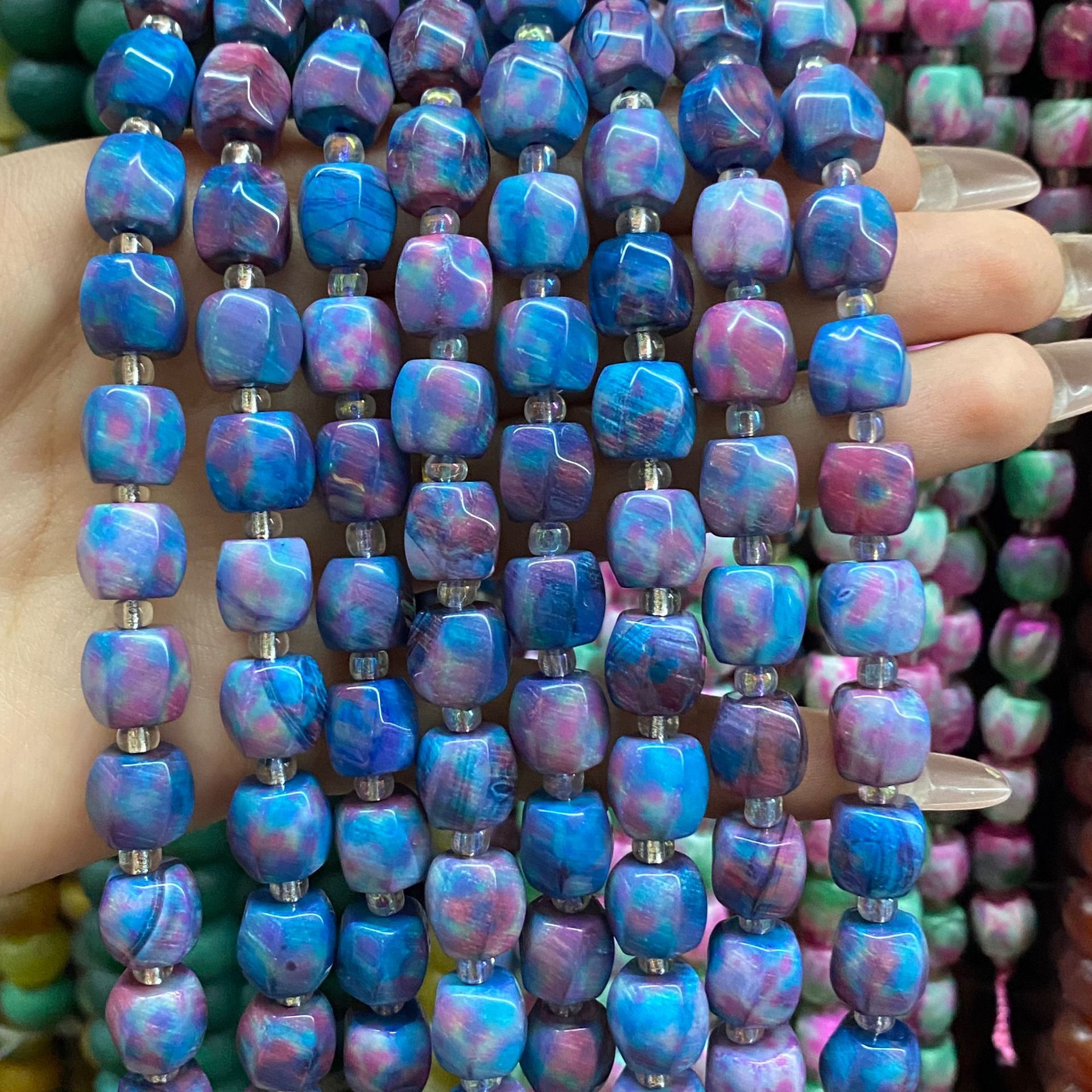 Blue agate