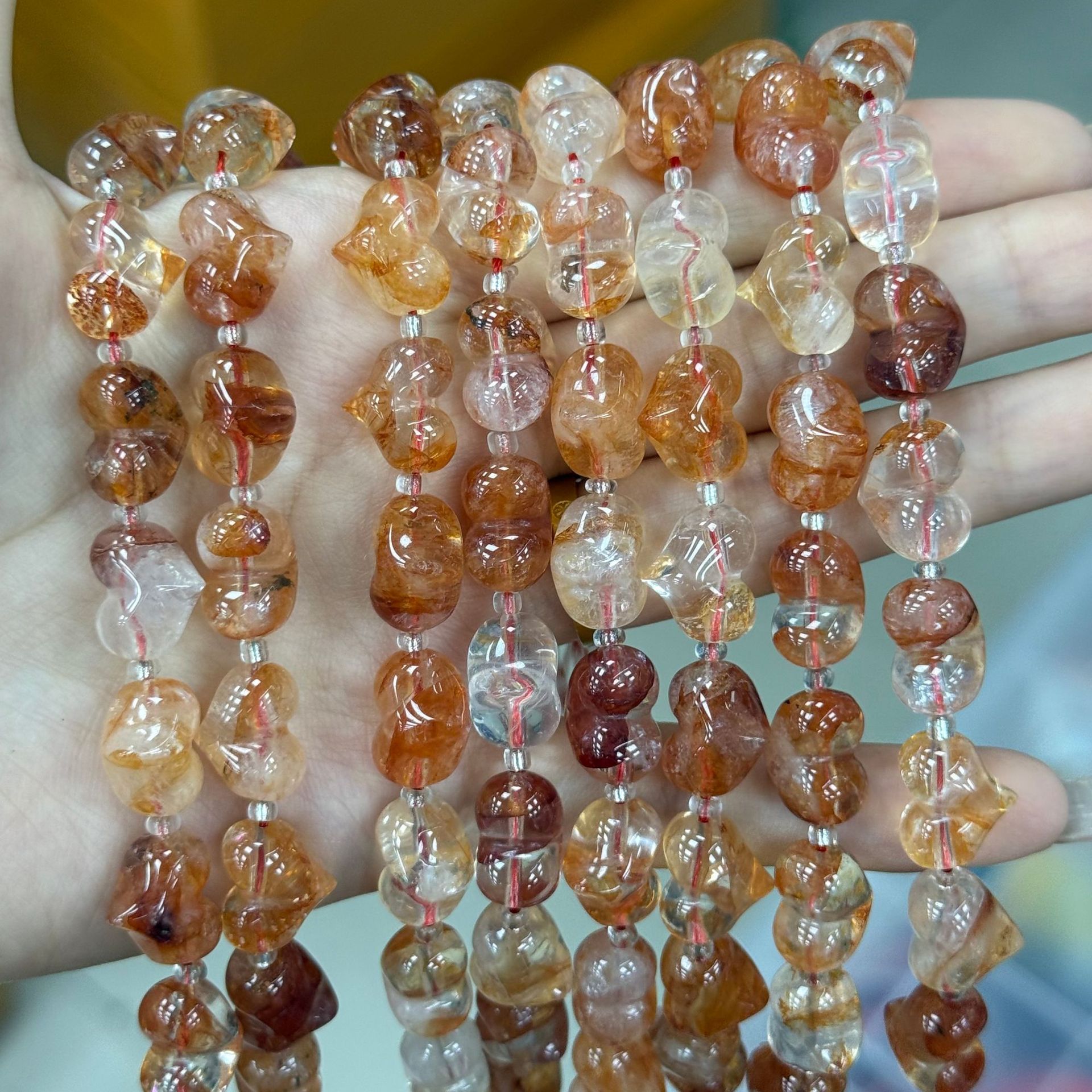 Red Hematoid Quartz