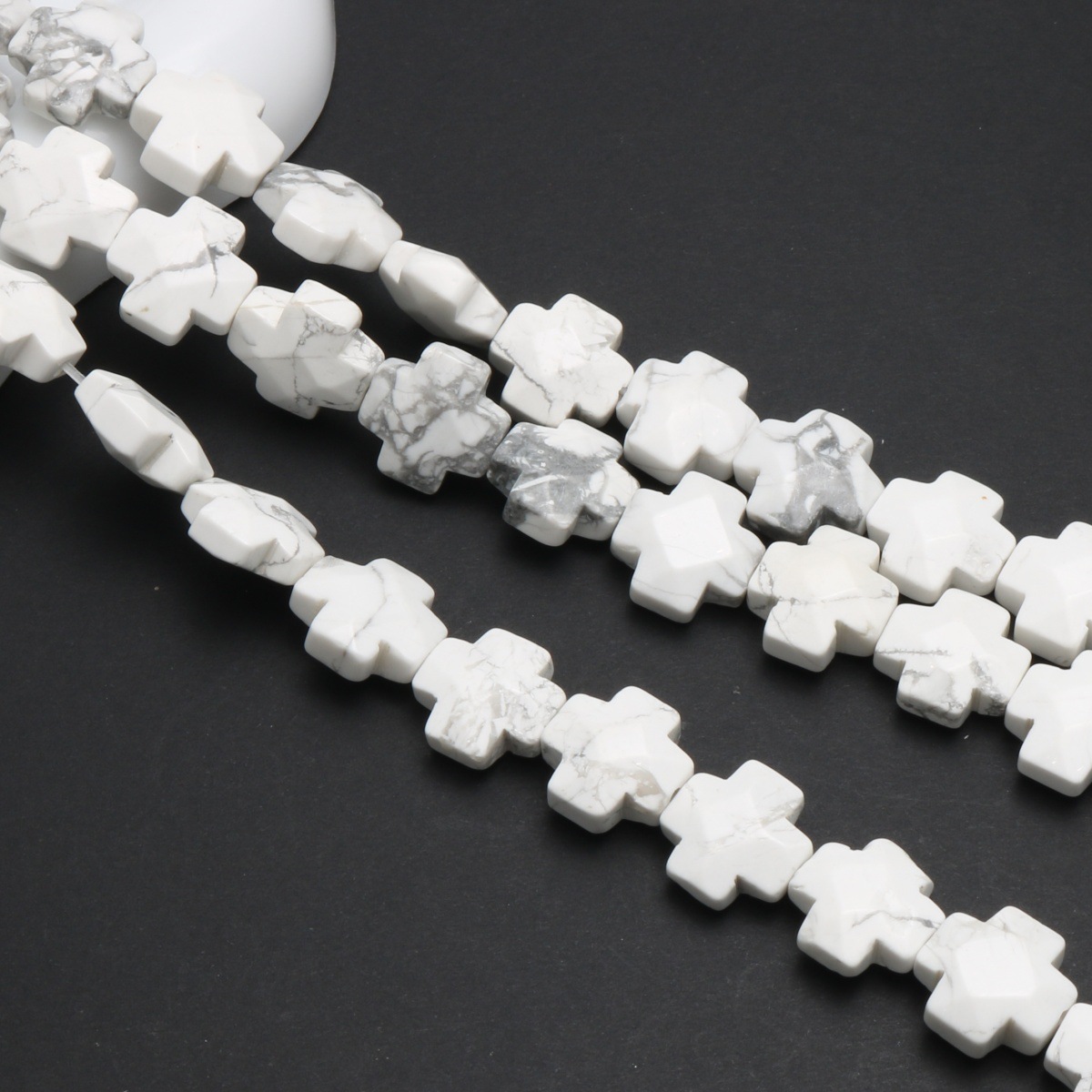 synthetic White Turquoise