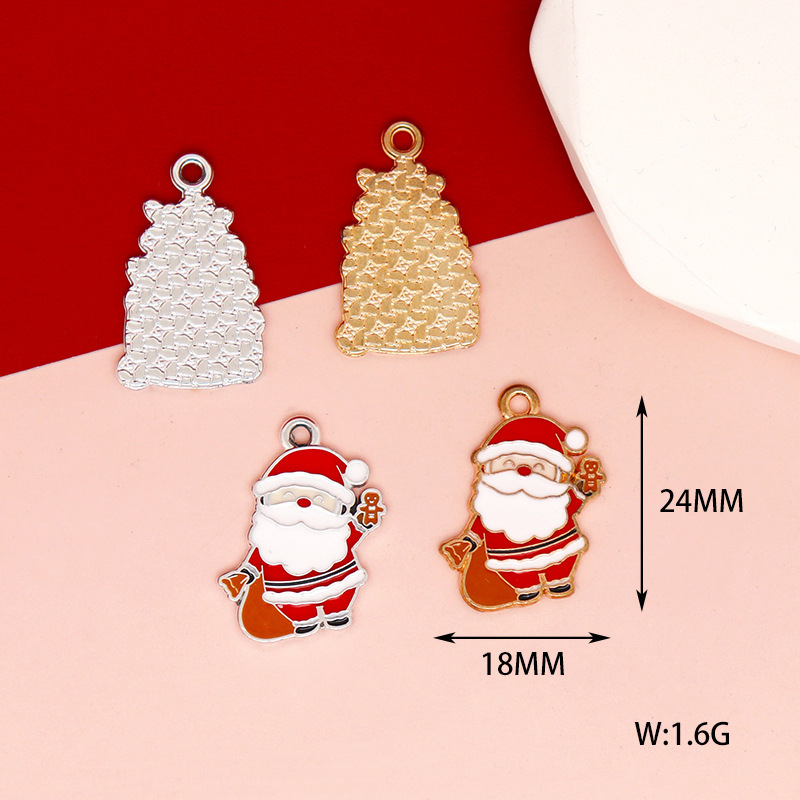 1 gingerbread man santa claus