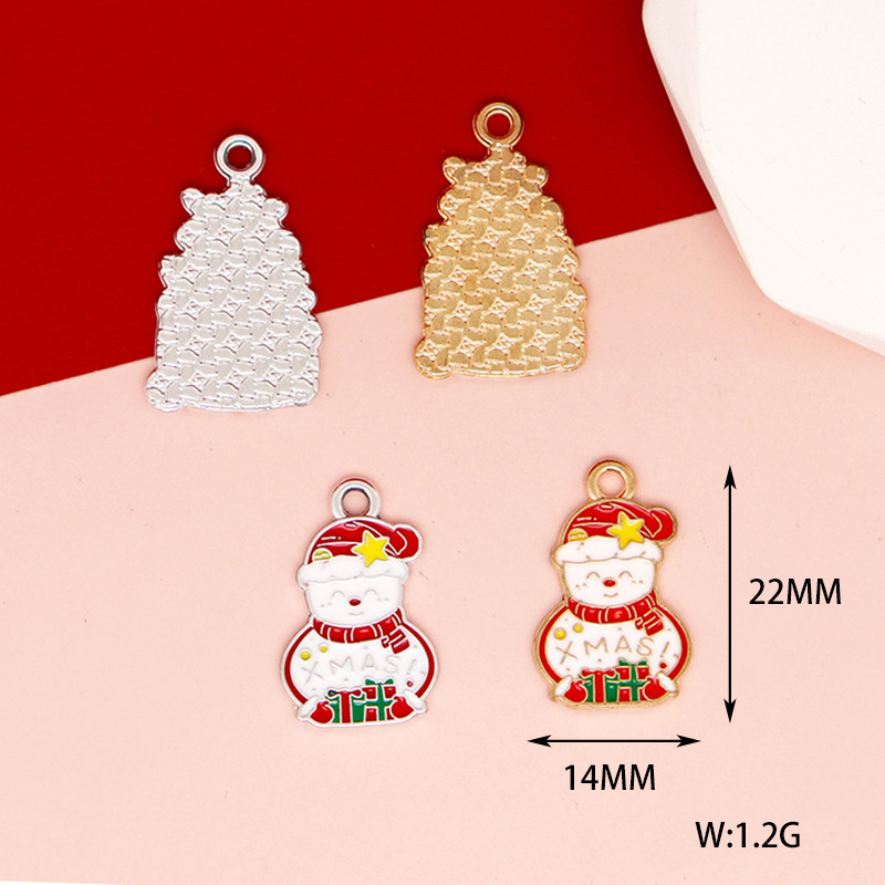 6 gift snowmen