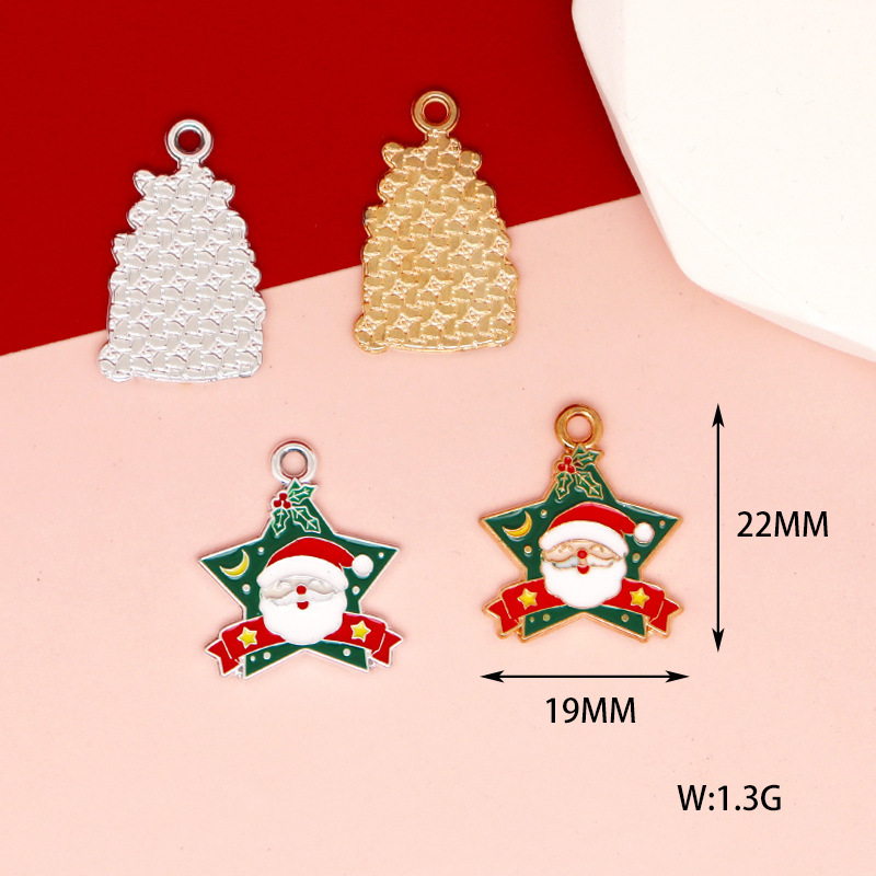 16 five-pointed star santa claus