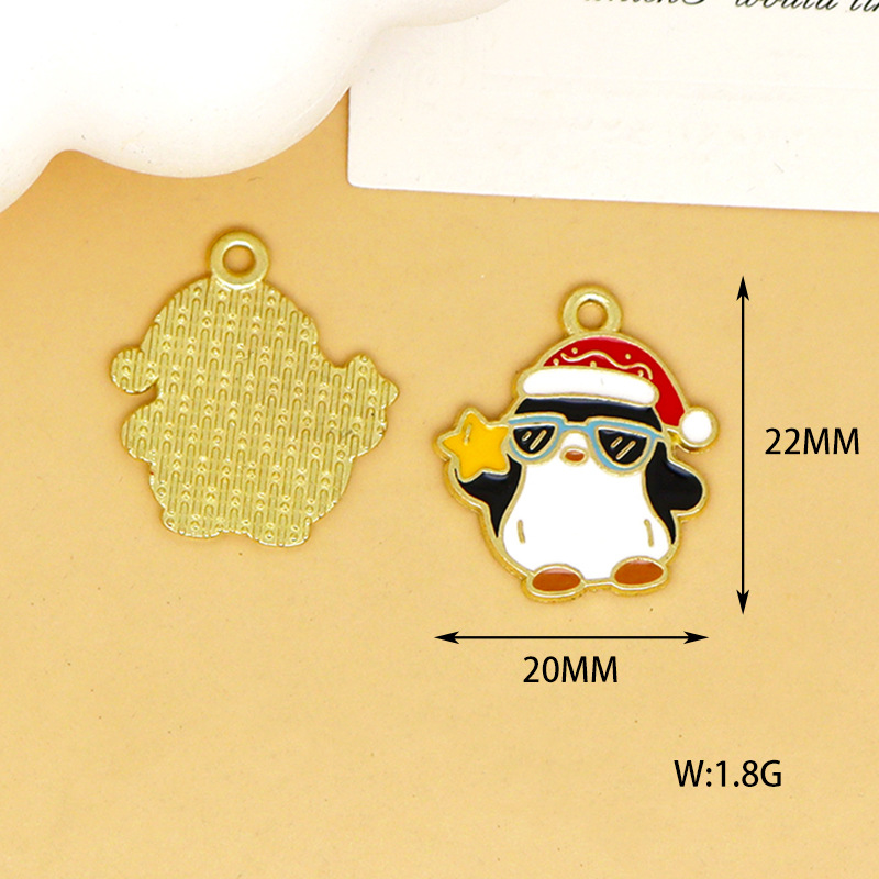 12 Christmas Penguins