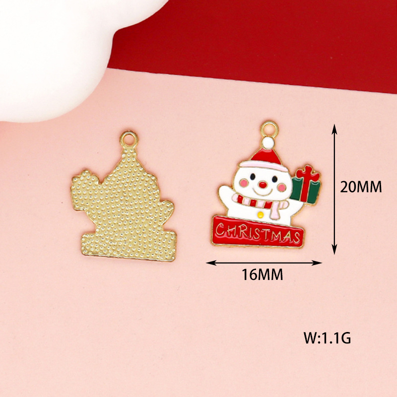 8 Red snowman