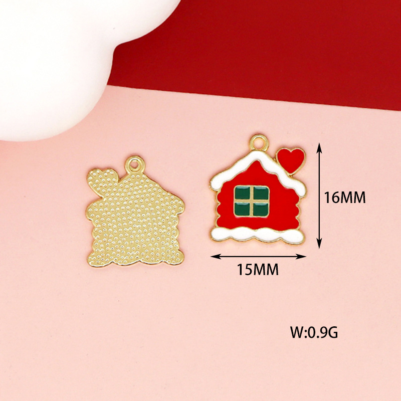 10 Red Snow House