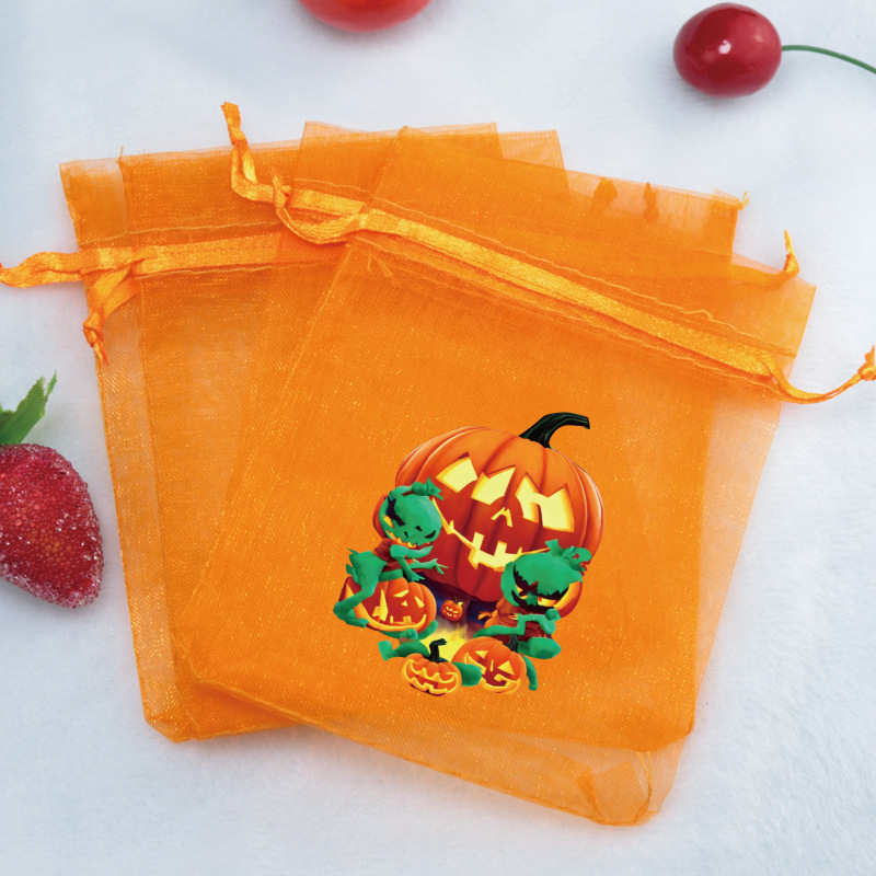 Halloween ws04-1 [orange gauze bag]; 11x16cm