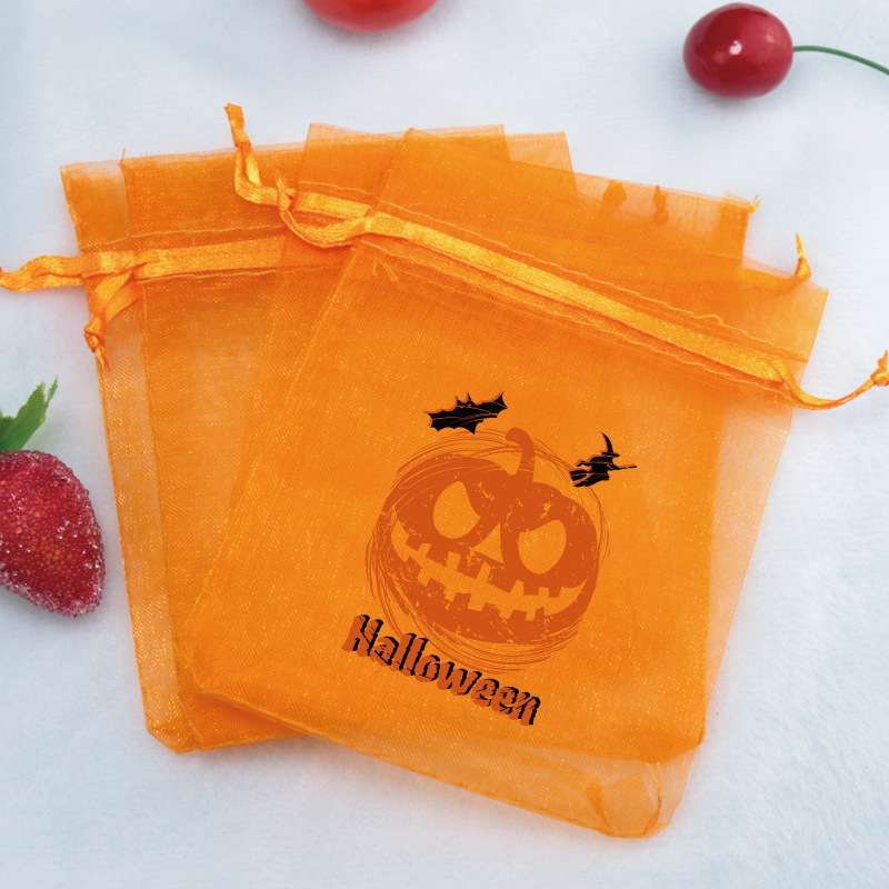 Halloween ws04-3 [orange gauze bag]; 11x16cm