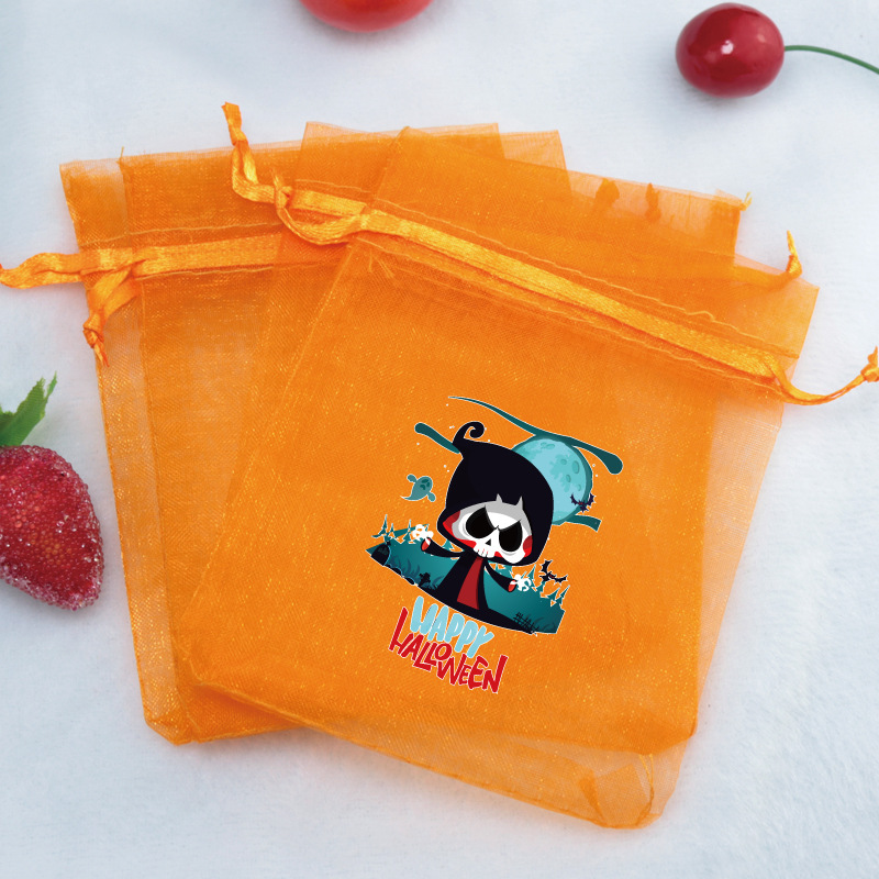 Halloween ws04-5 [orange gauze bag]; 9x12cm