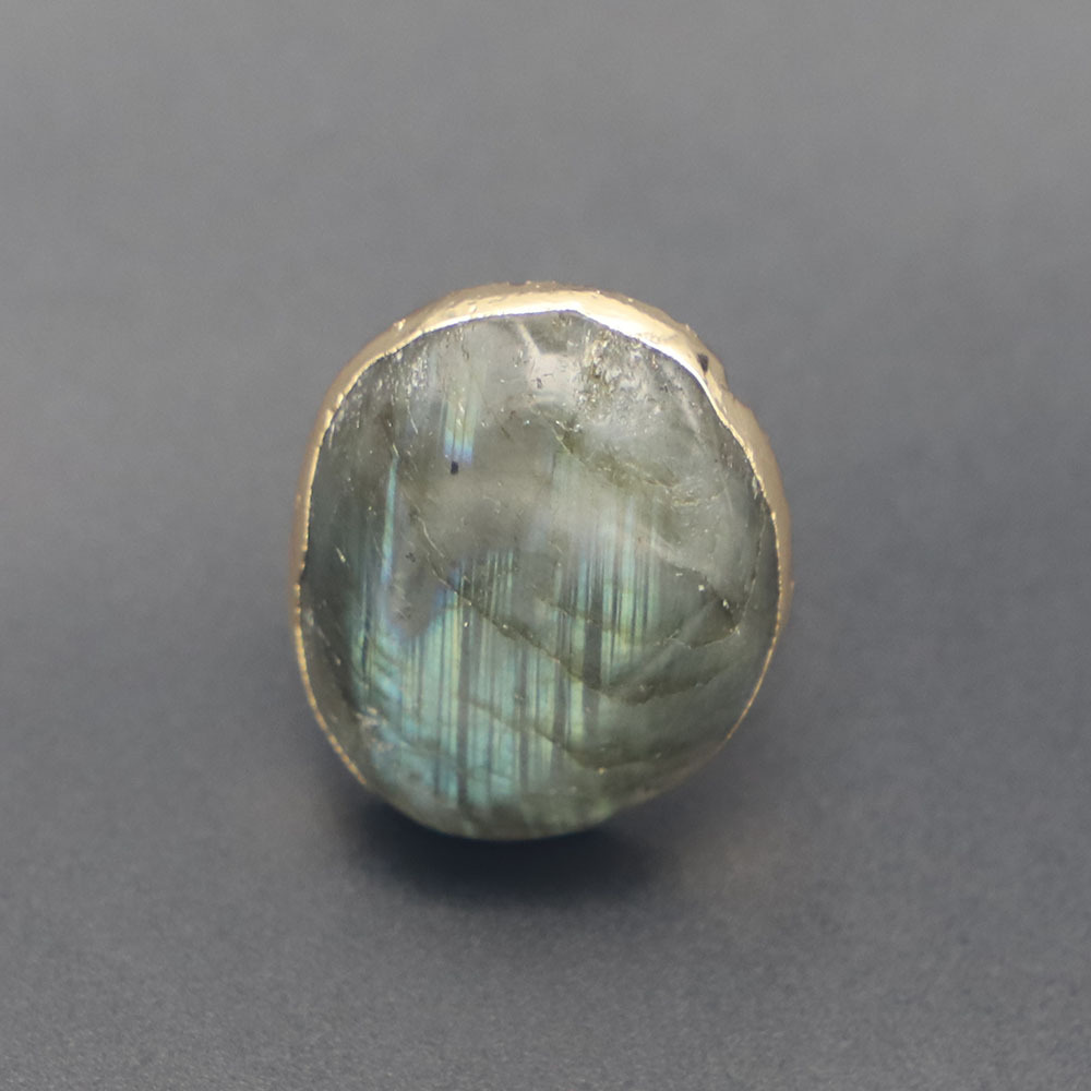 Convex glitter stone