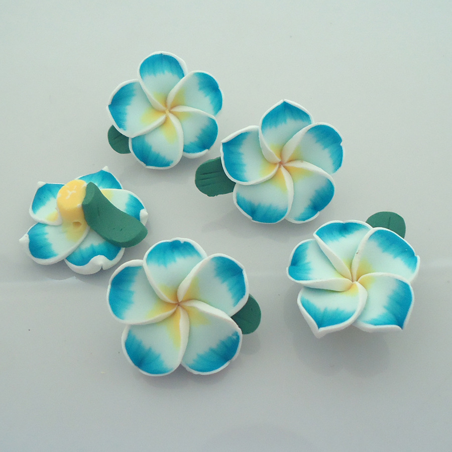 Blue flower root string hole