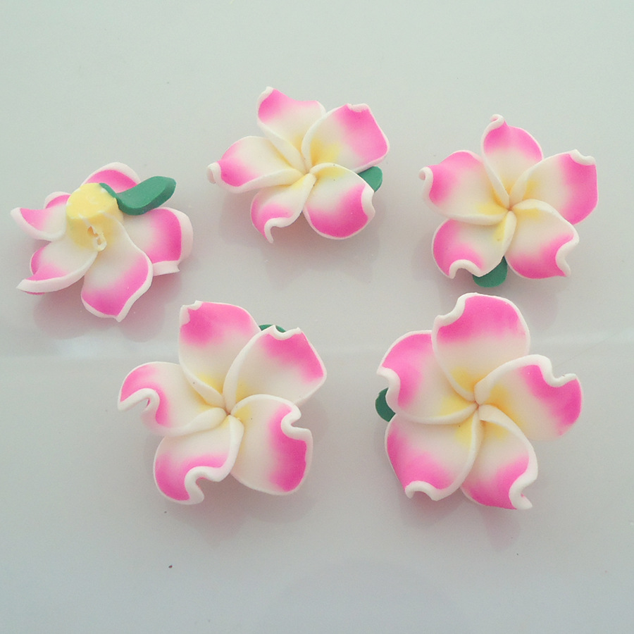 Pink flower root string hole