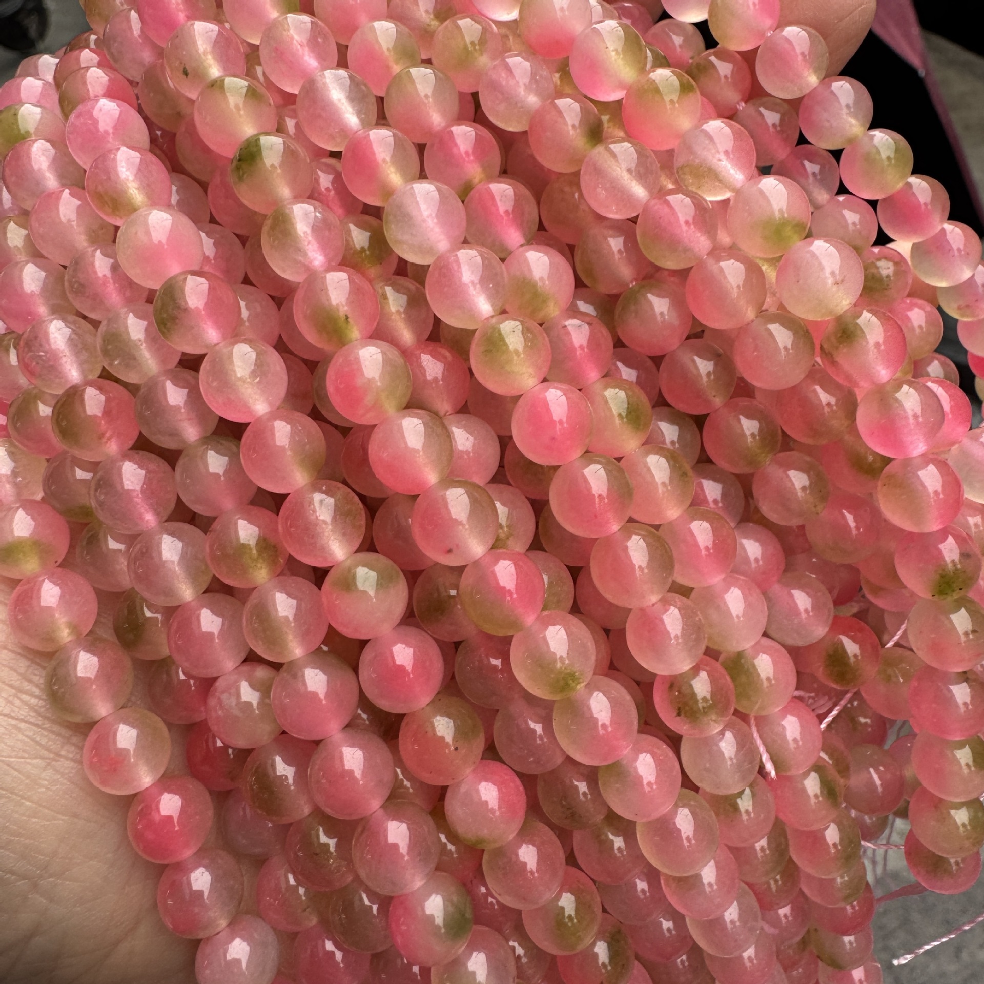 Ice Peach Blossom Chalcedony