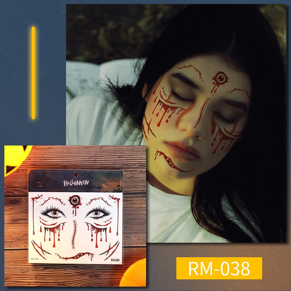 RM-038 (Halloween Tattoo Stickers)