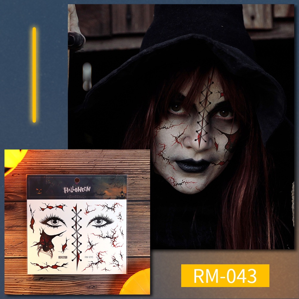 RM-043 (Halloween Tattoo Stickers)