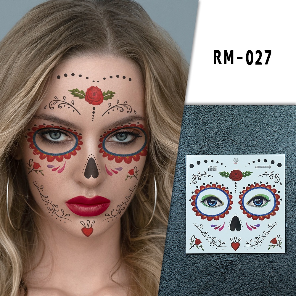 RM-027 (Halloween Tattoo Stickers)