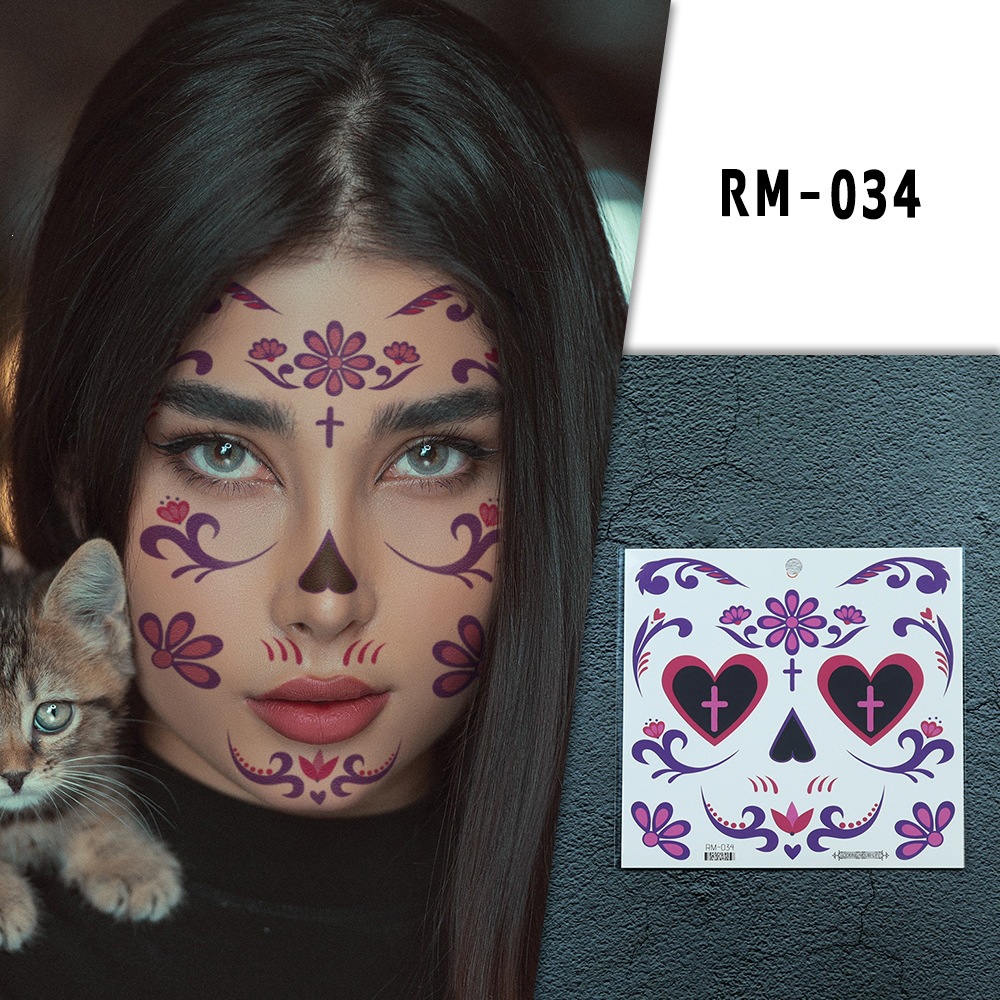 RM-034 (Halloween Tattoo Stickers)