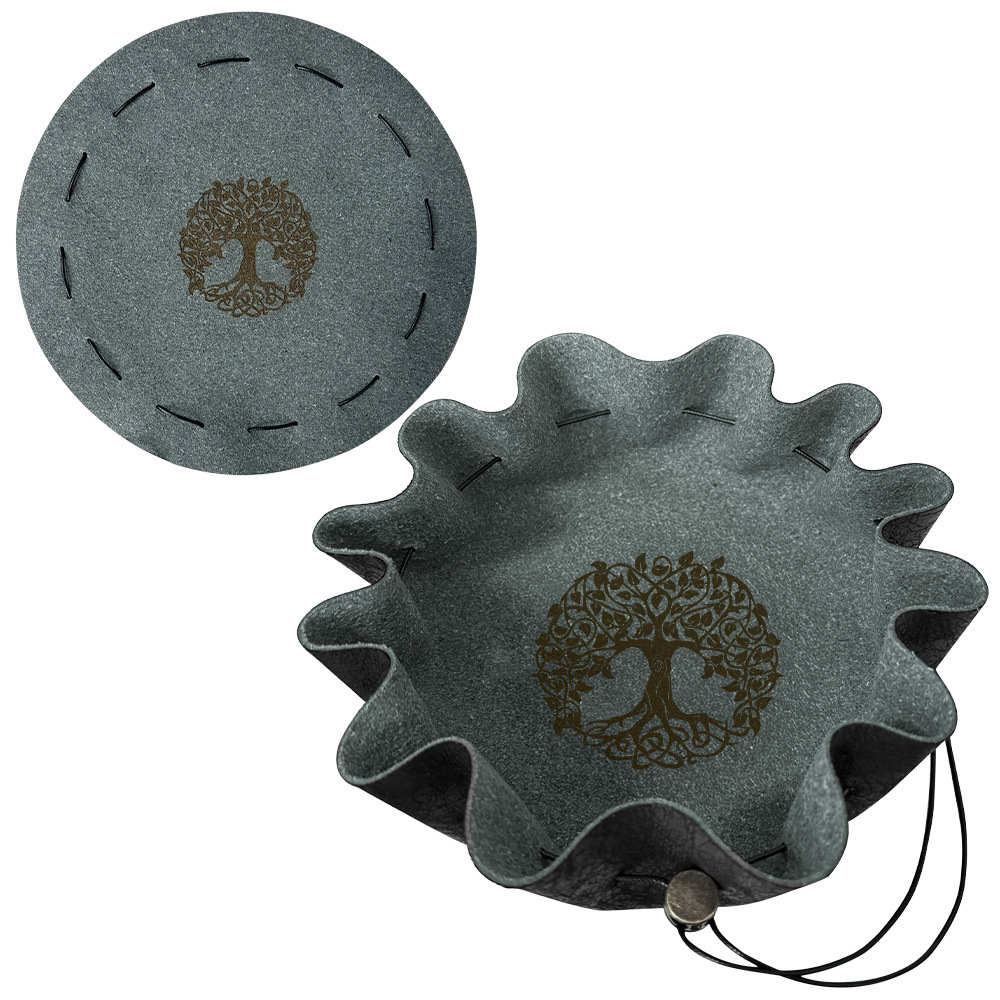 Tree of Life 04B-Black (Upgraded Leather Fabric)
