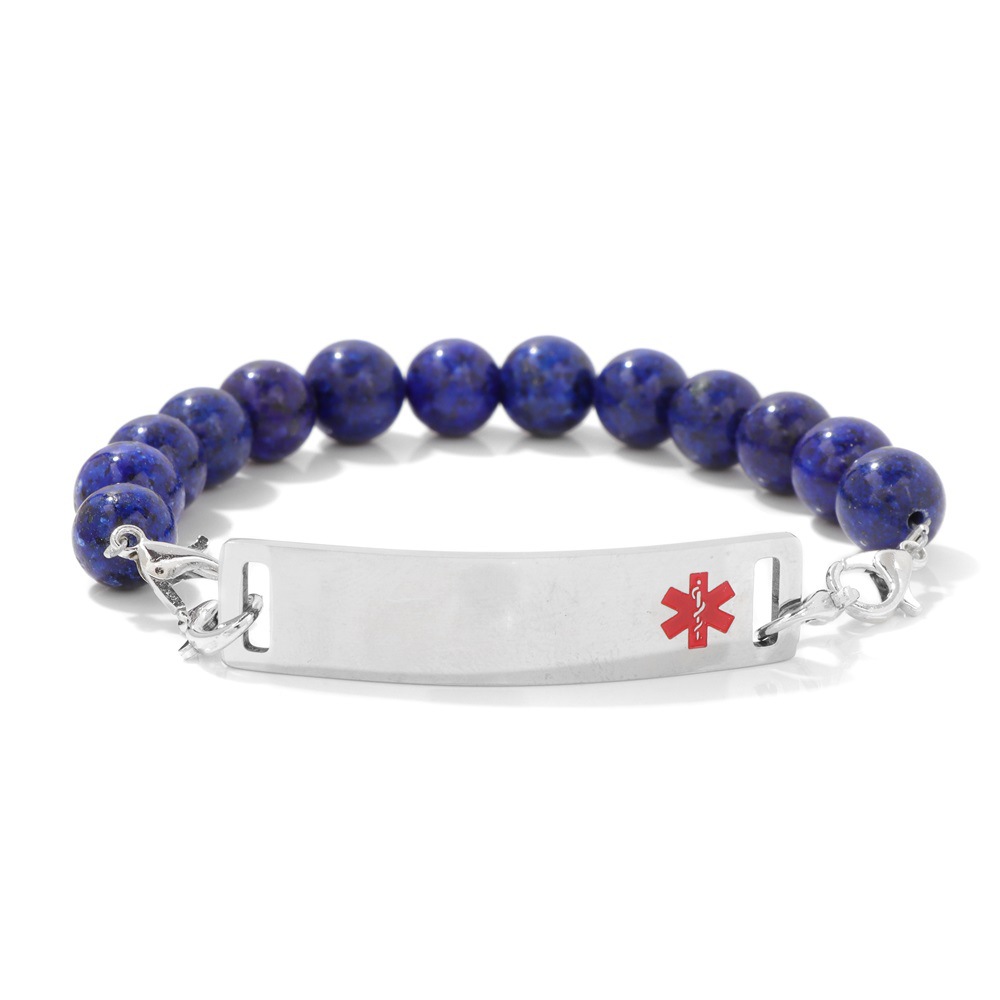 Lapis lazuli - lobster clasp (adjustable)