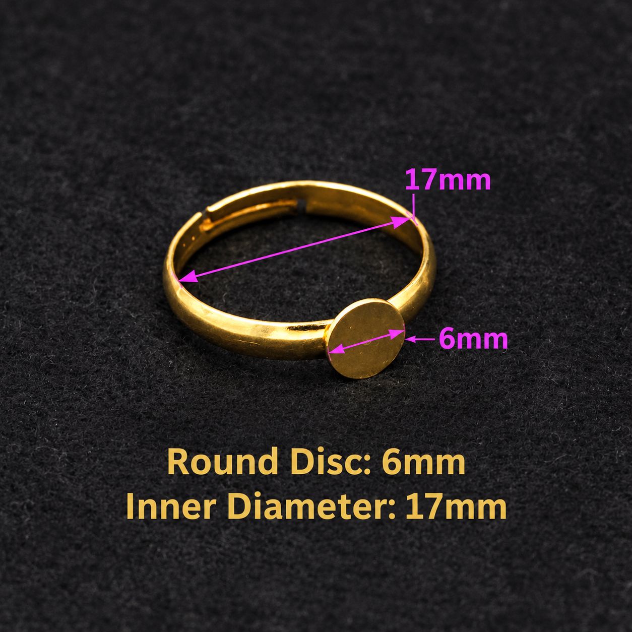 6mm pad 17mm inner diameter