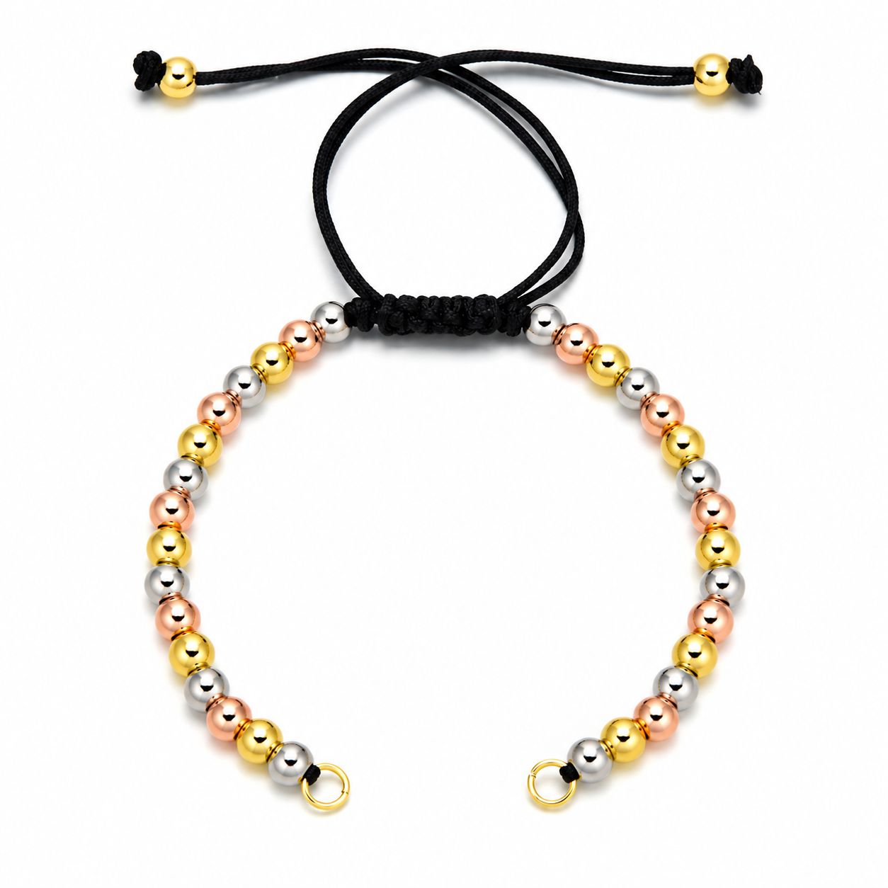 Black (mixed color beads)