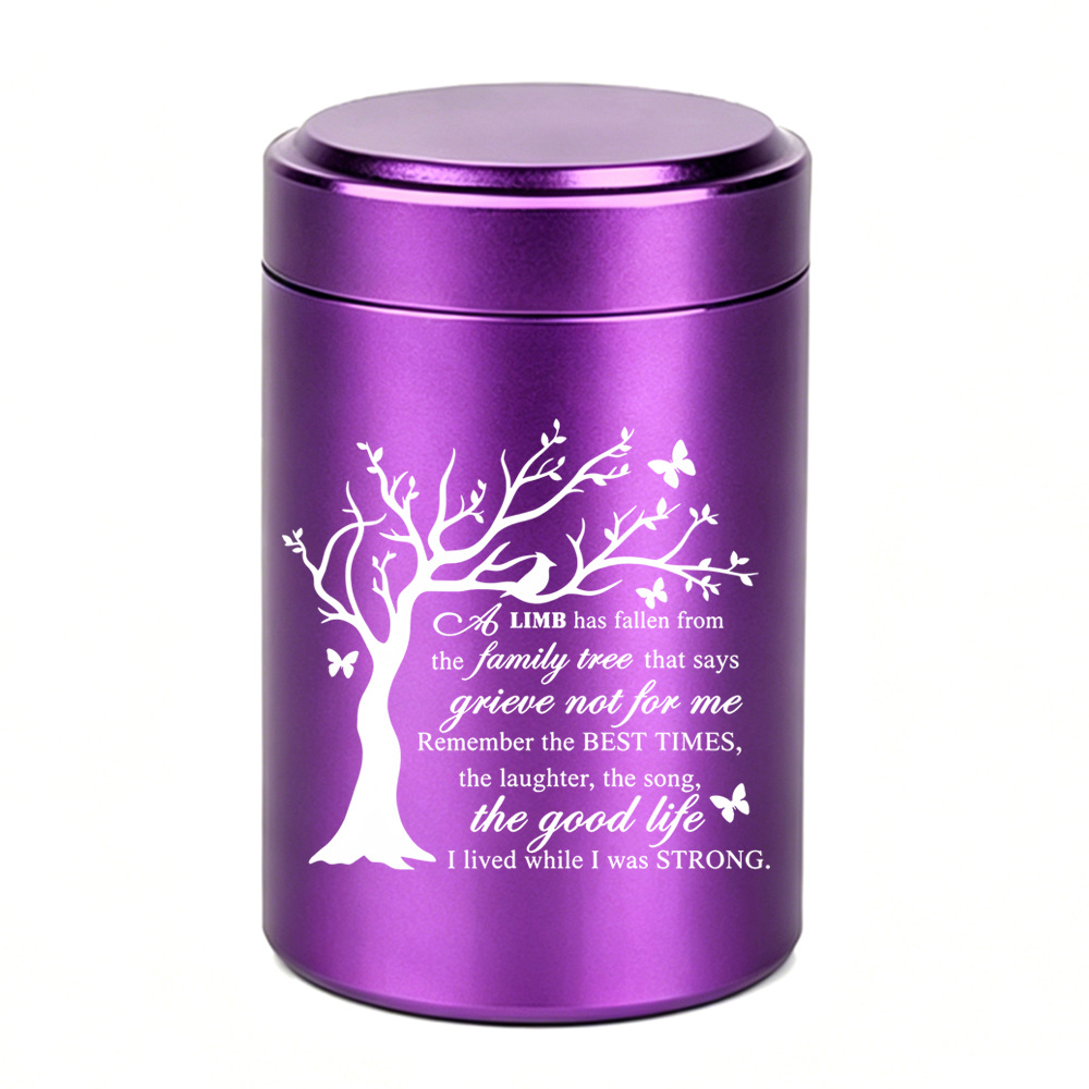 Purple jar 70x45mm