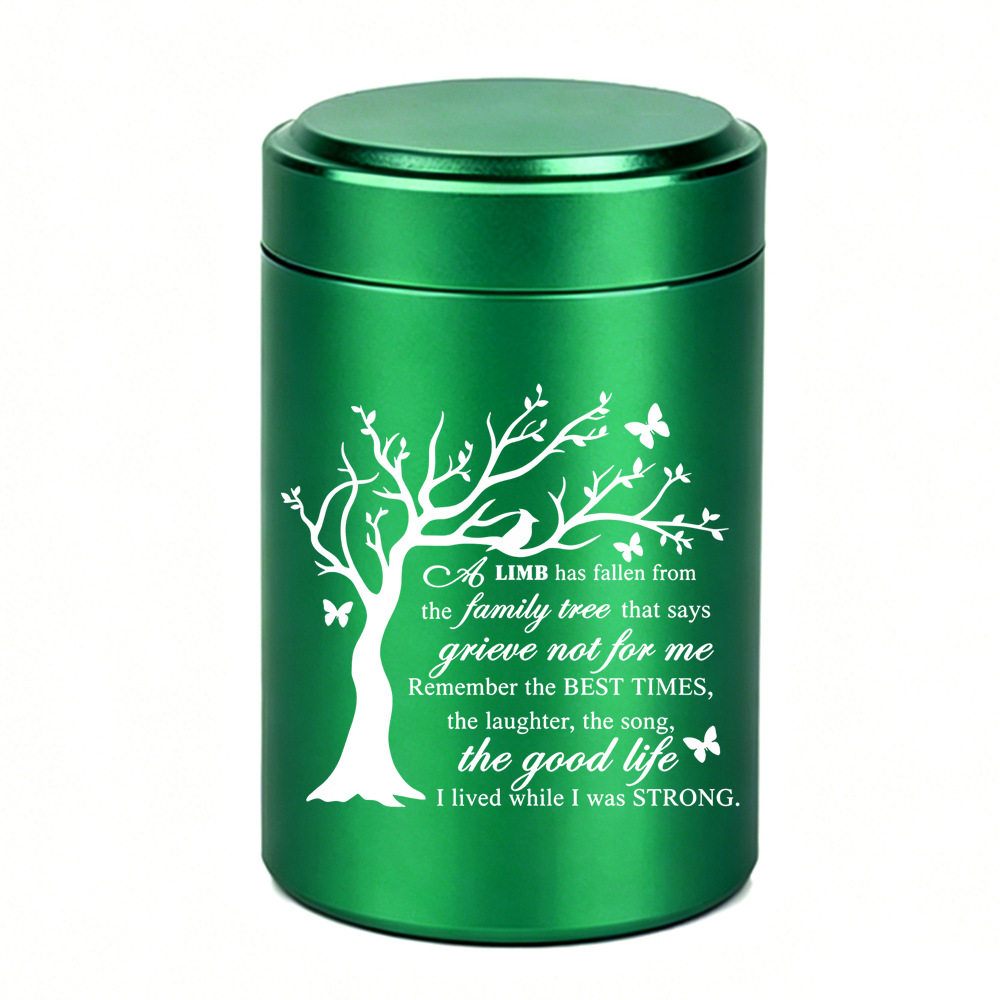 Green jar 70x45mm