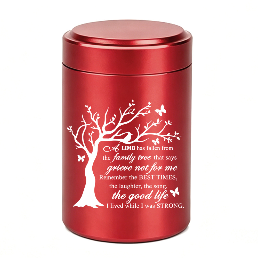 Red jar 70x45mm