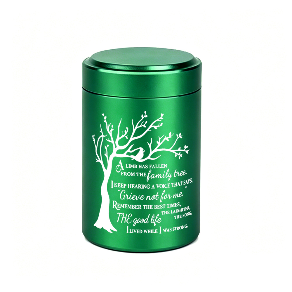 Green jar 70x45mm