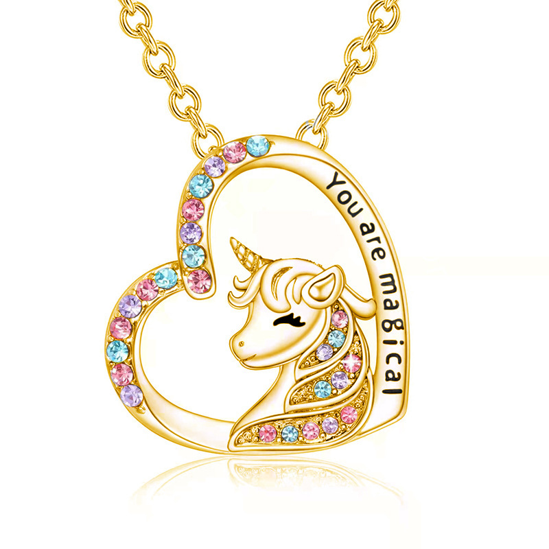 Women's unicorn gold45cm