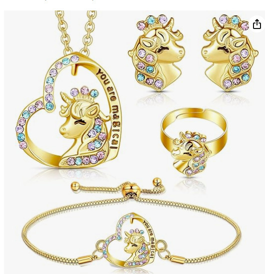 Women's Crown Unicorn Gold (suit)