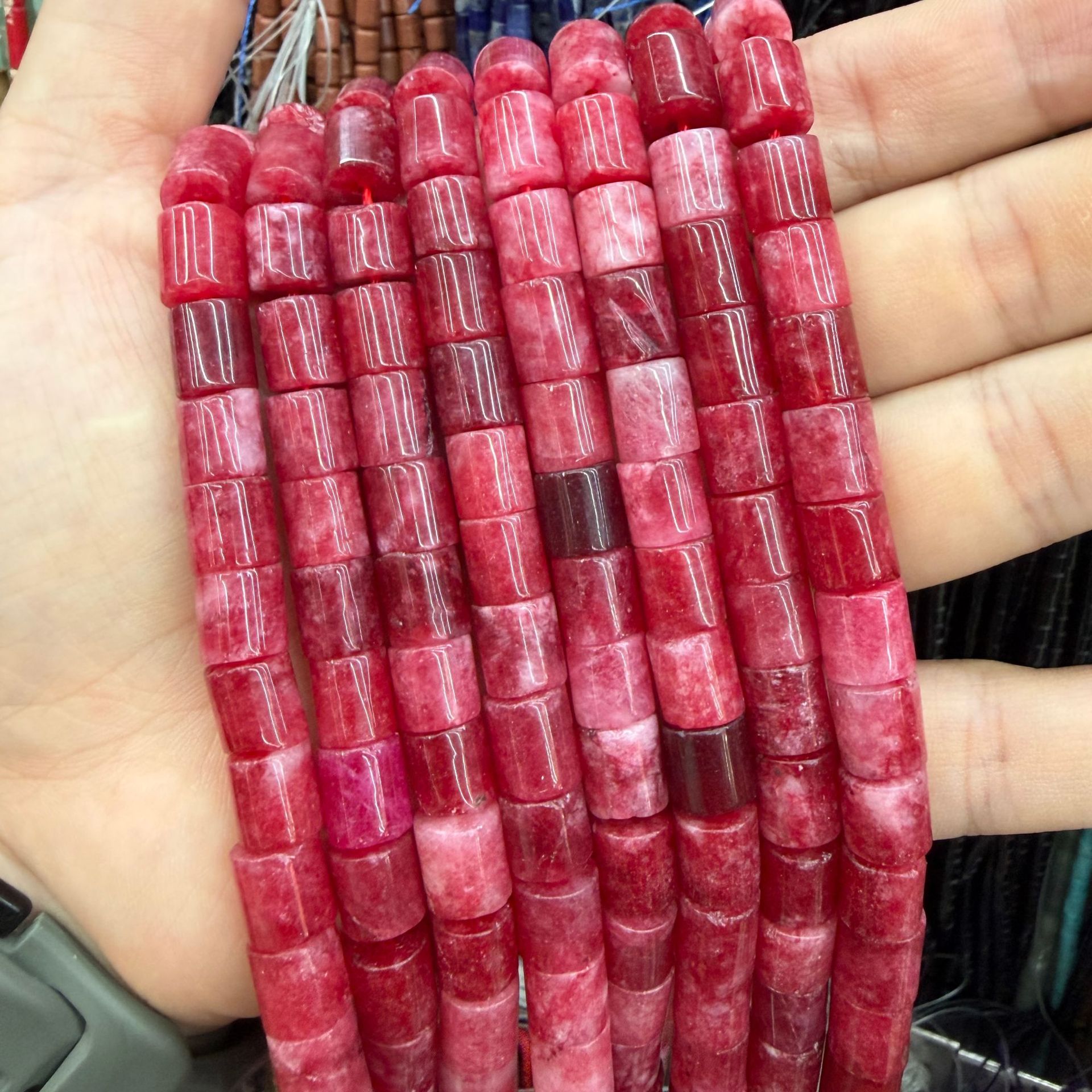 Deep rose red