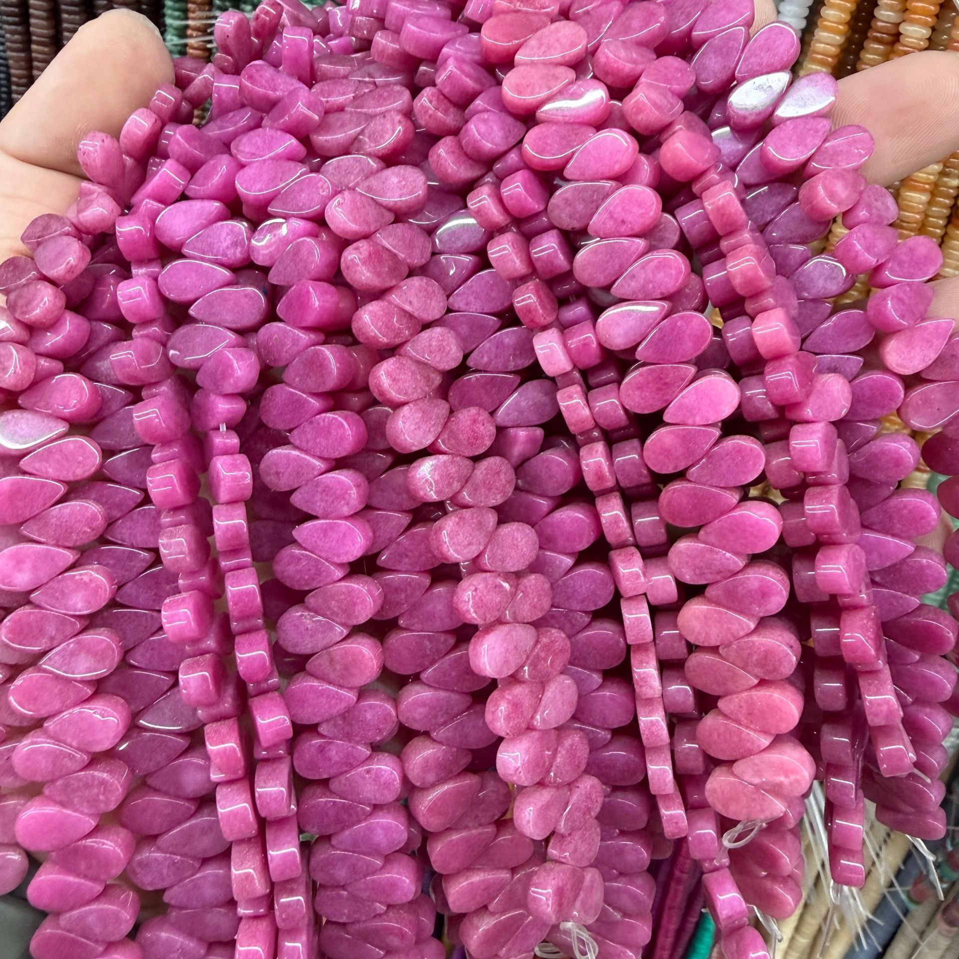 Deep Rose Red Chalcedony