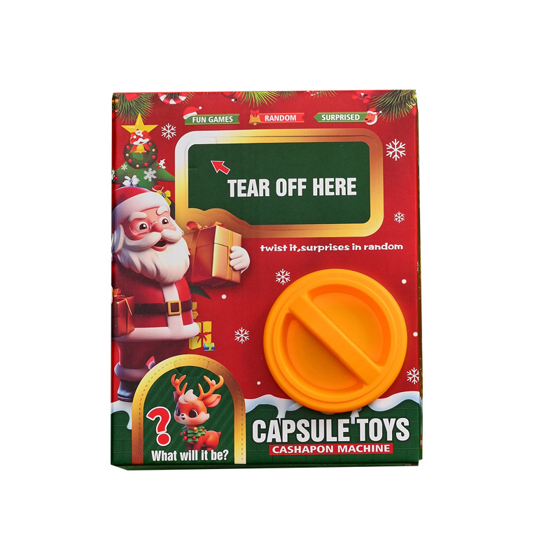 Christmas gacha machine [contains 7 gacha figures]