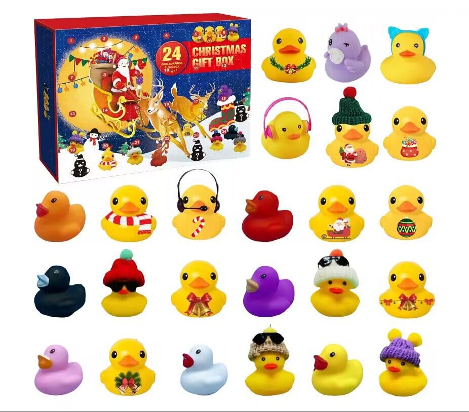 Giraffe christmas duck 24 pieces