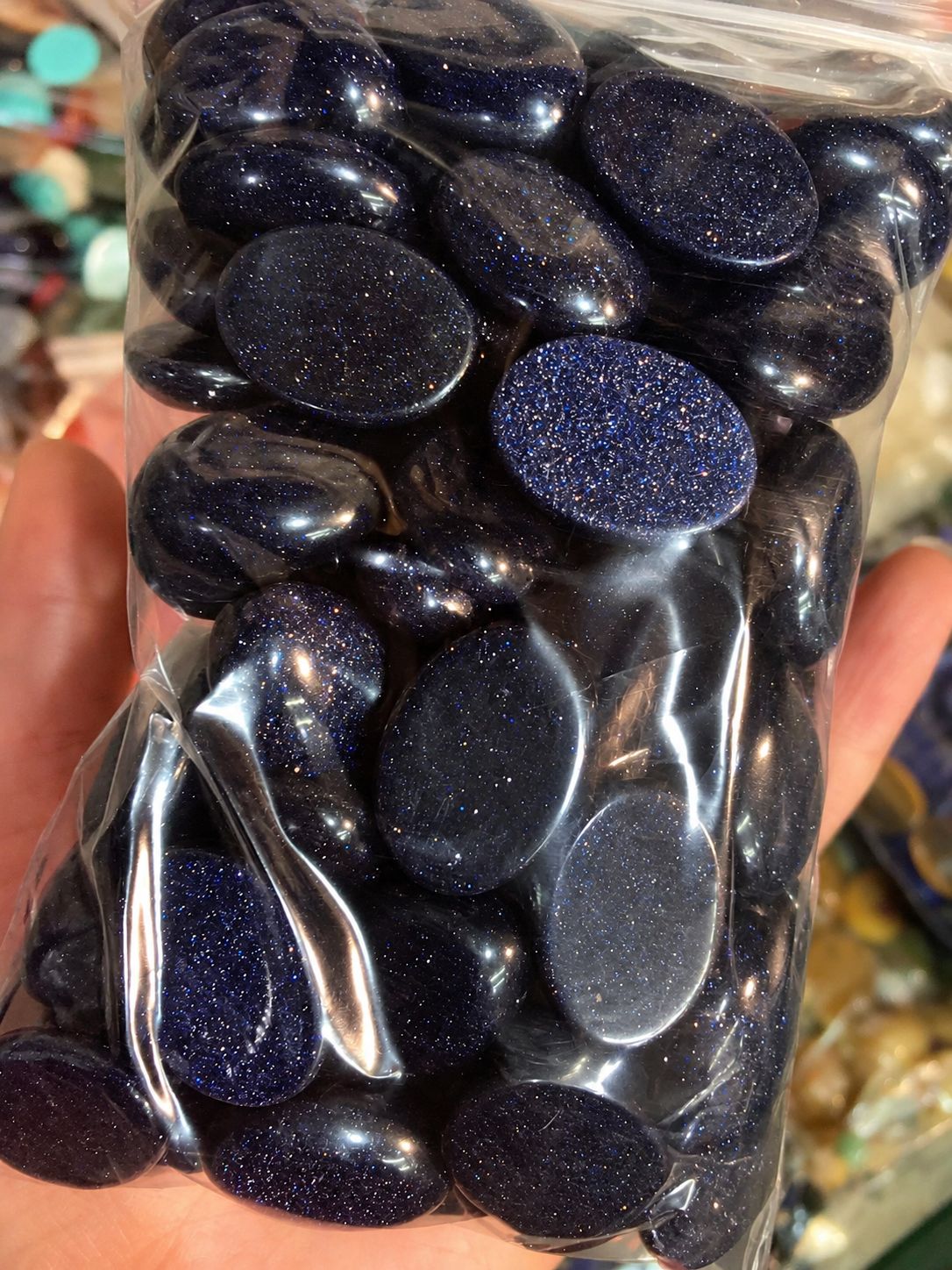 Blue sand