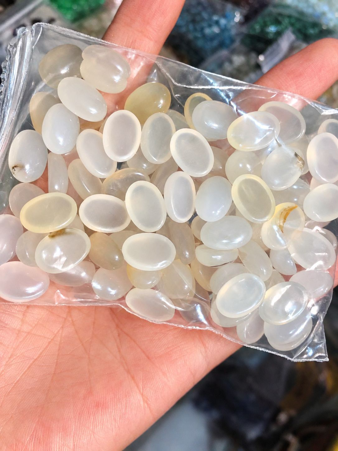 White agate