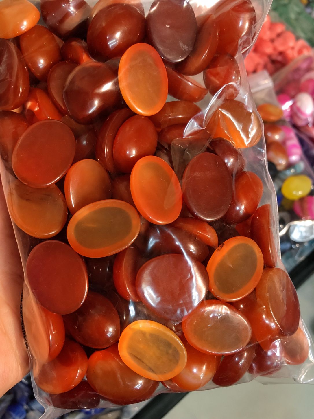 Red agate