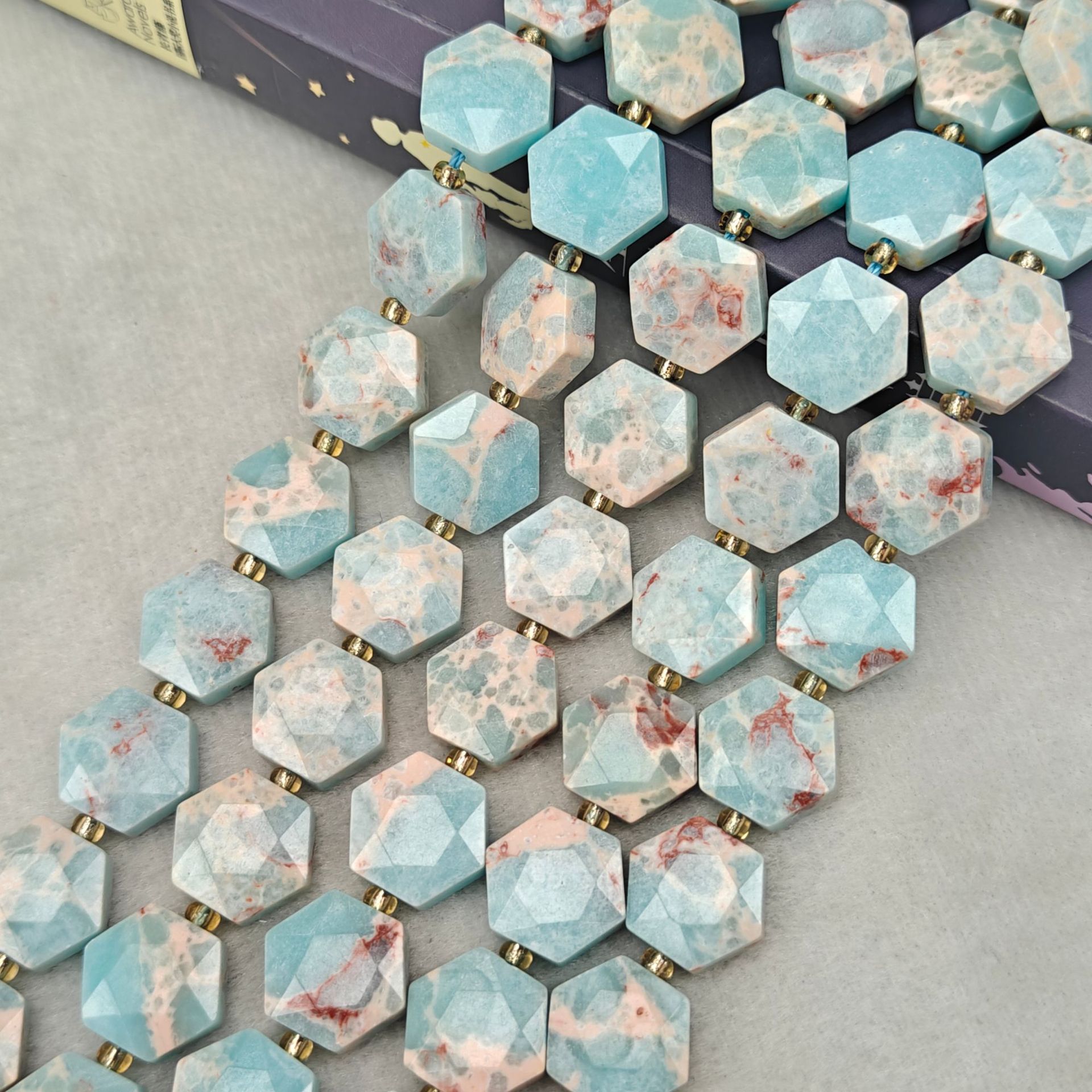 Snake skin Shoushan stone