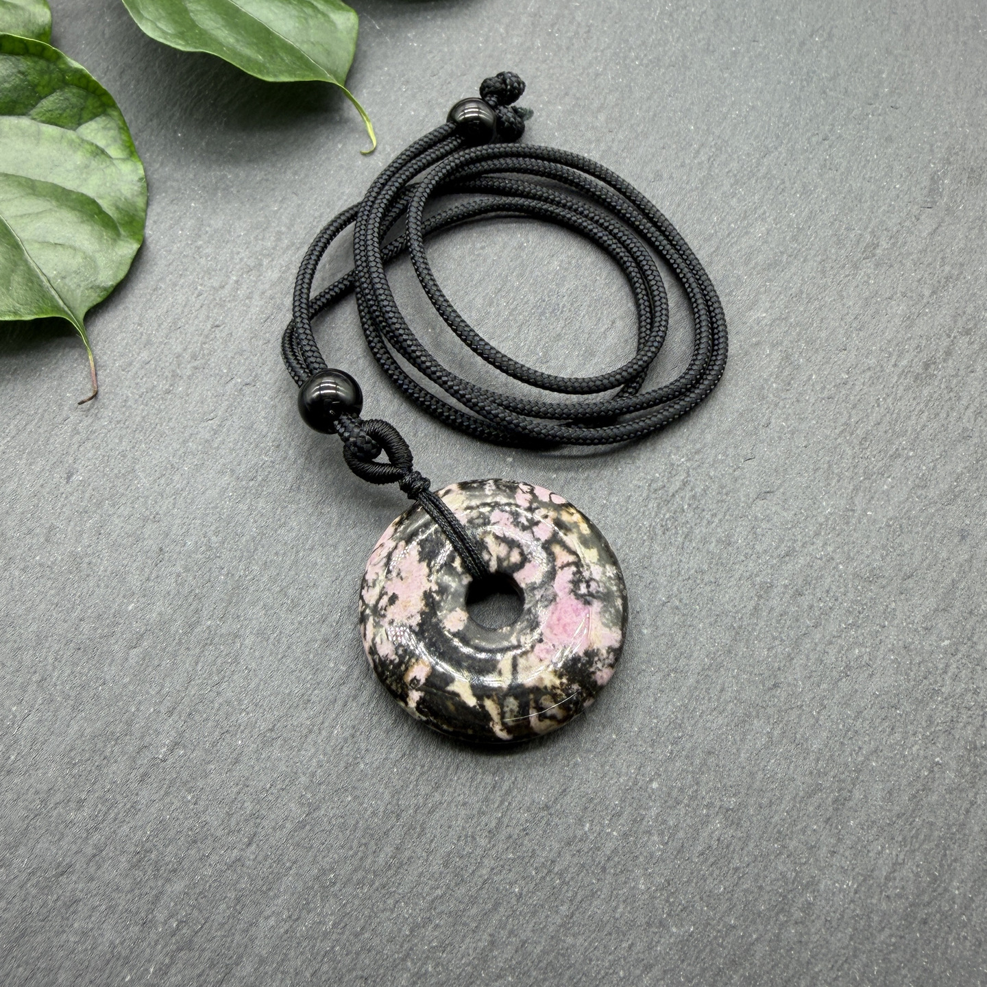 A piece of rose stone