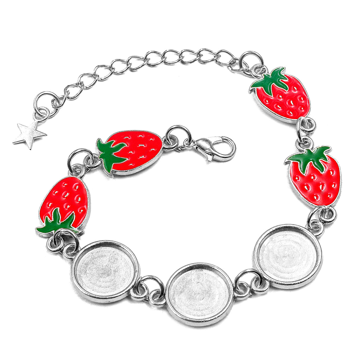 No. 6 White K Strawberry 9.3g, approximately 9.4cm